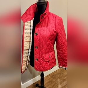 Burberry quilted jacket